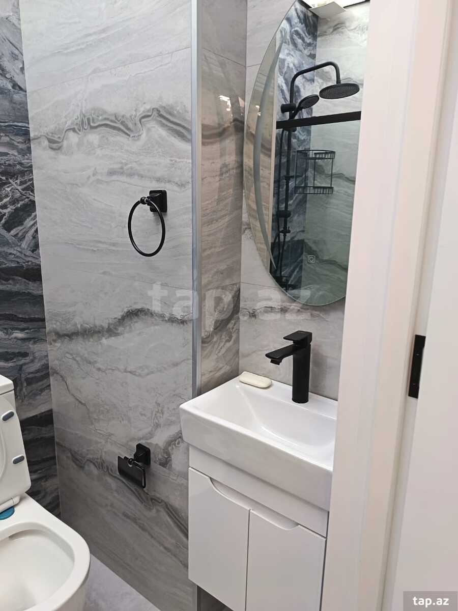 2-otaqlı yeni tikili kirayə verilir, Qara Qarayev m., 40 m² (16)