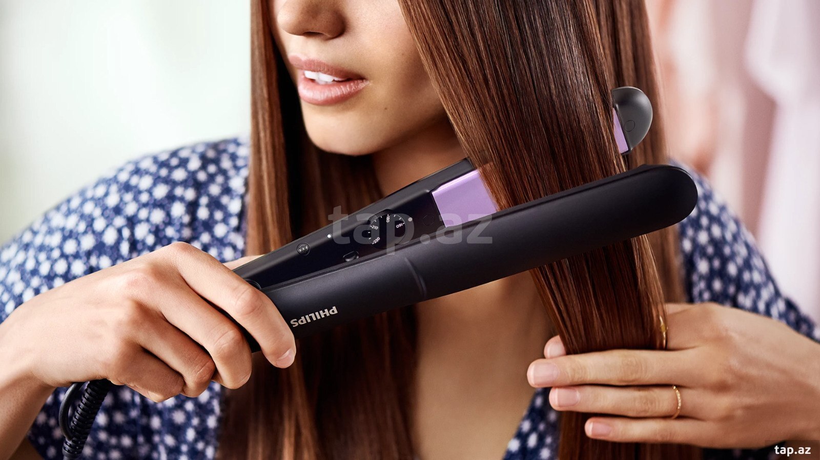 Saç düzləşdirici fen Philips BHS377/00 (7)