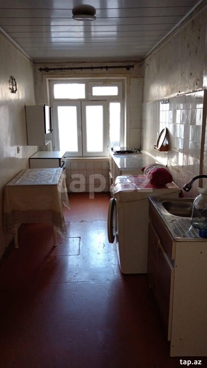1-otaqlı mənzil kirayə verilir, N.Nərimanov m., 45 m² (2)