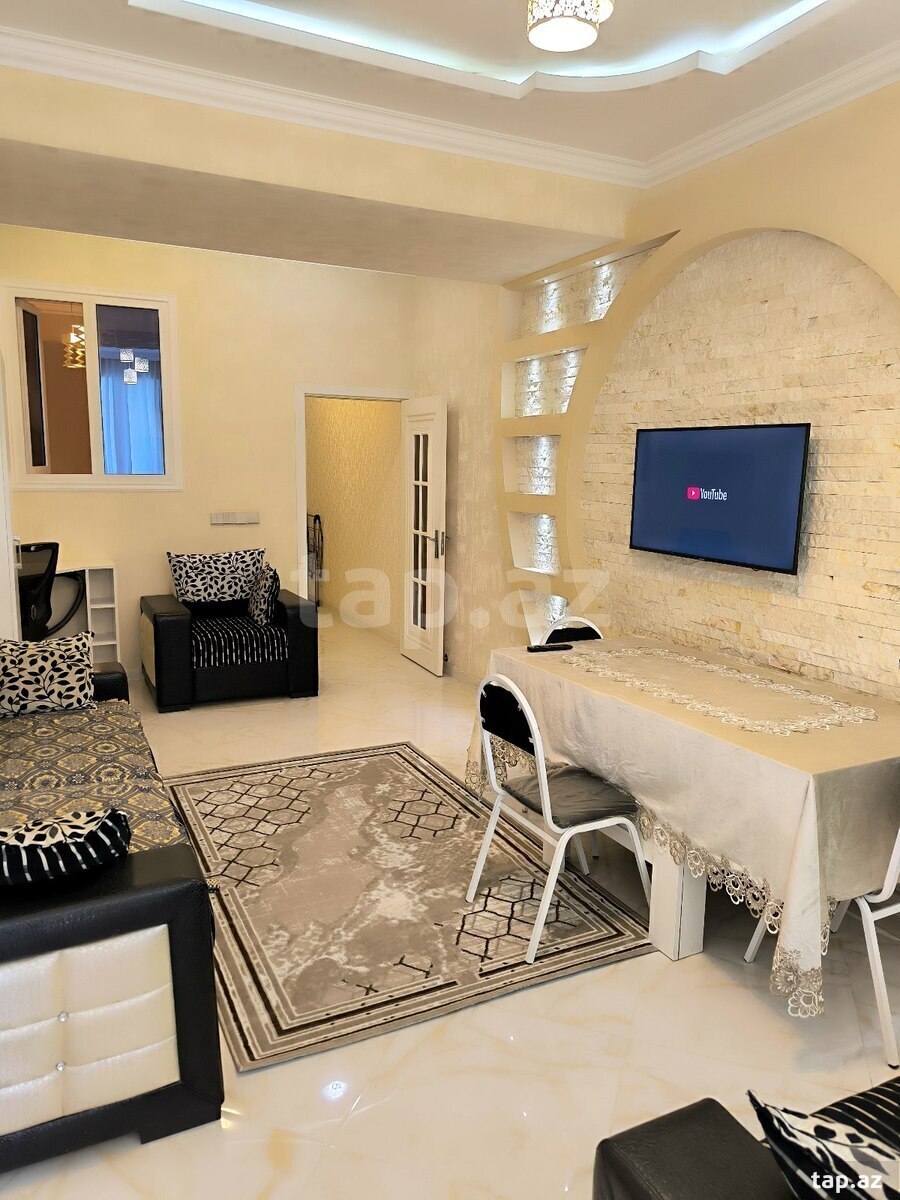 2-otaqlı yeni tikili kirayə verilir, Xırdalan ş., 65 m²