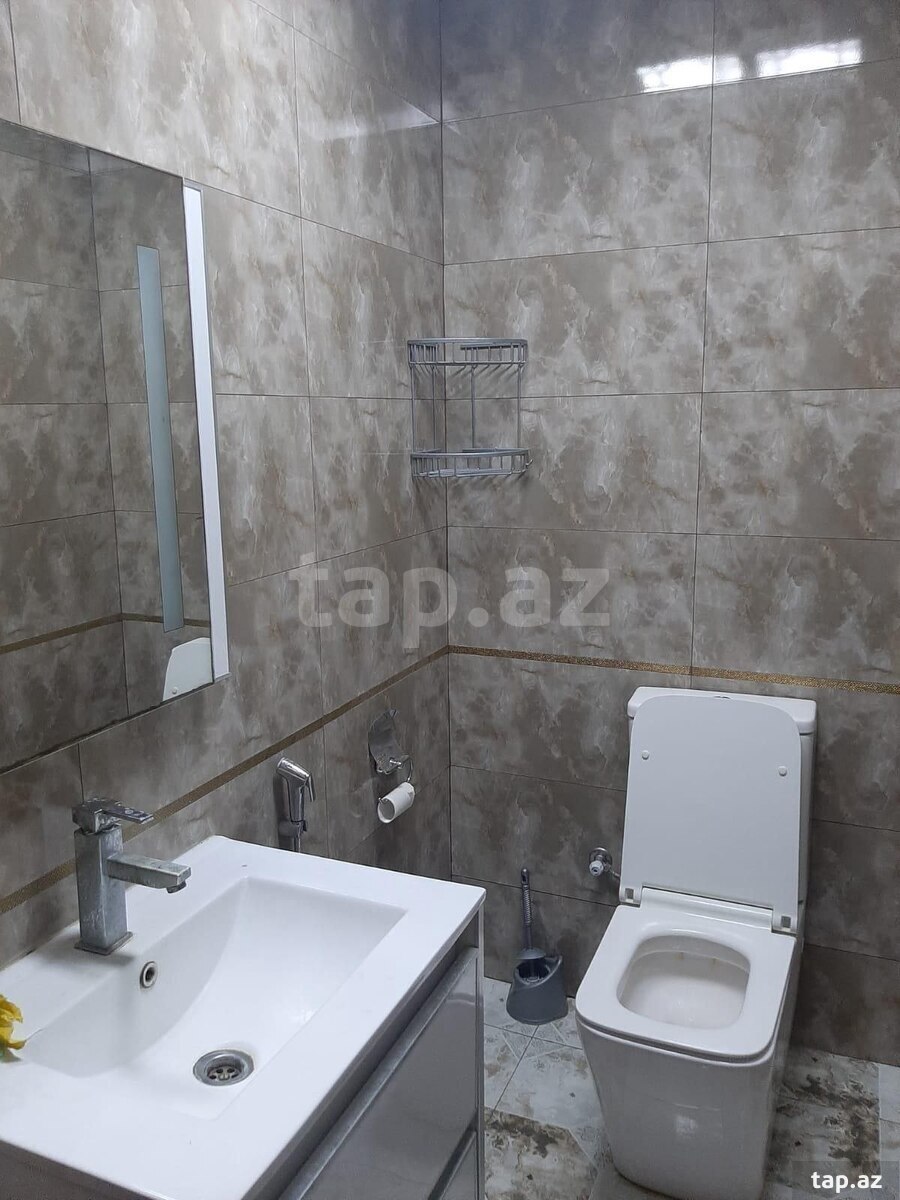 2-otaqlı yeni tikili kirayə verilir, Məhəmməd Hadi küç., 86 m² (9)
