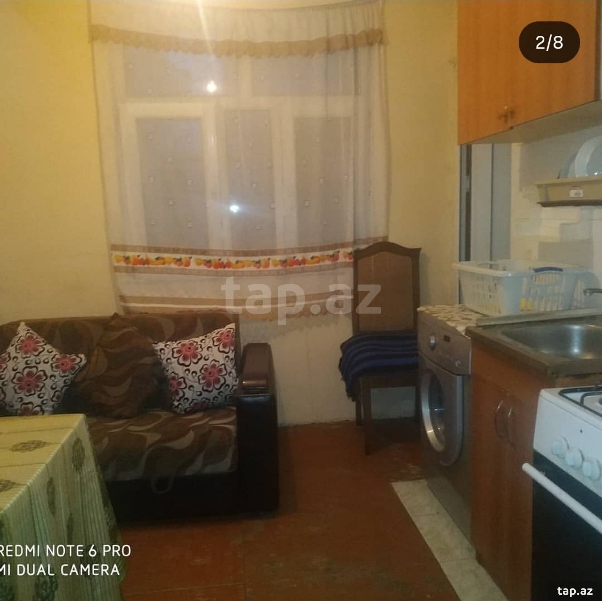 2-otaqlı mənzil kirayə verilir, Elmlər Akademiyası m., 50 m² (2)