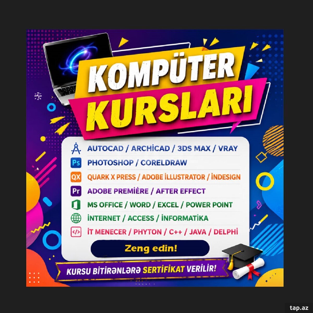 Kompüter kursları