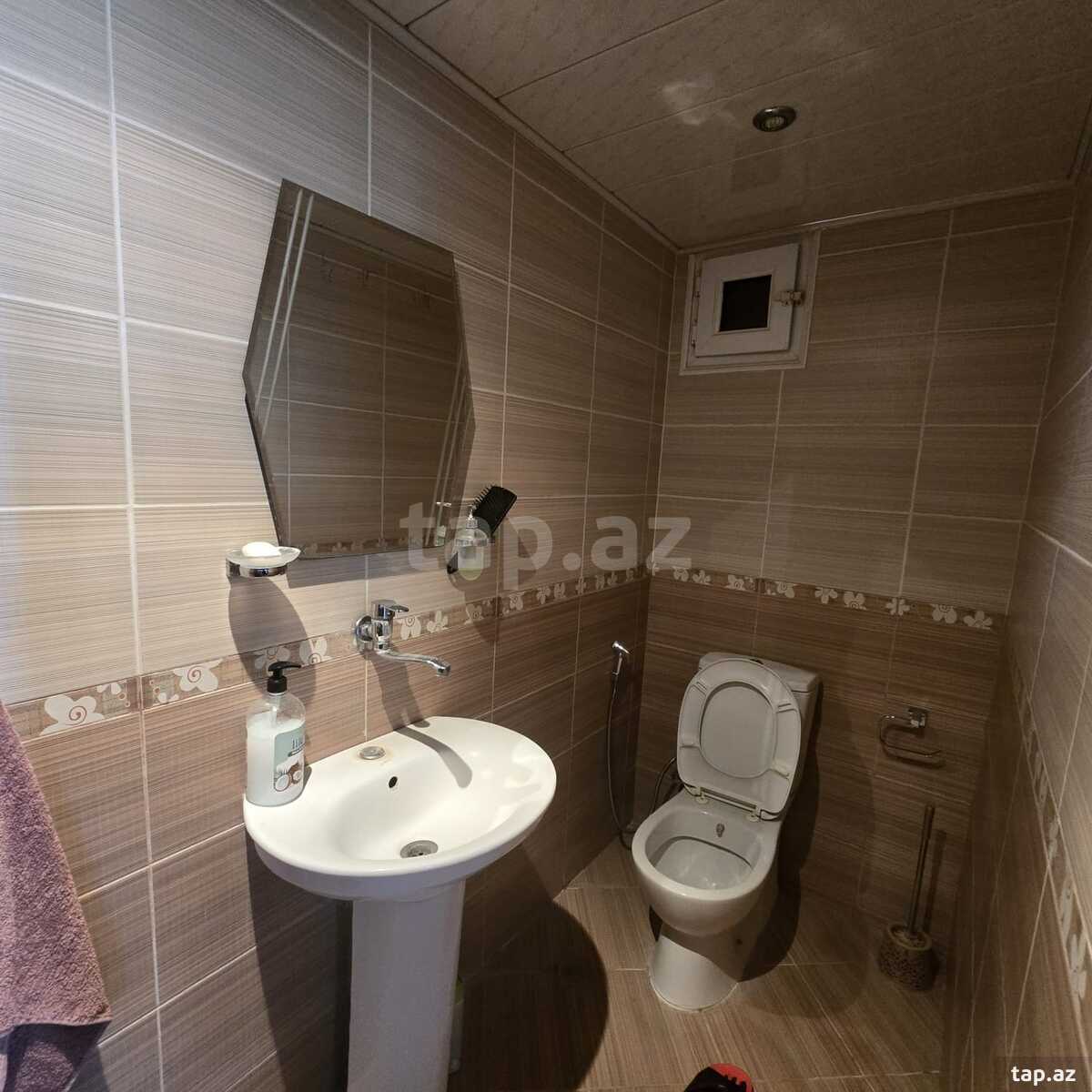 4-otaqlı yeni tikili, Zahid Xəlilov küç., 120 m² (11)