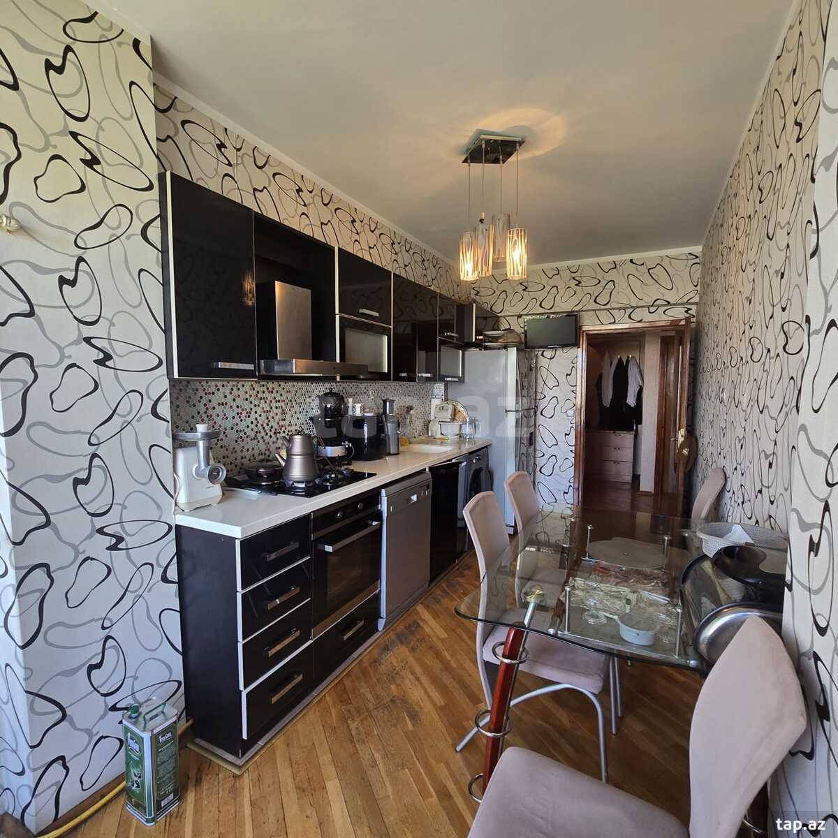 4-otaqlı yeni tikili, Zahid Xəlilov küç., 120 m² (9)
