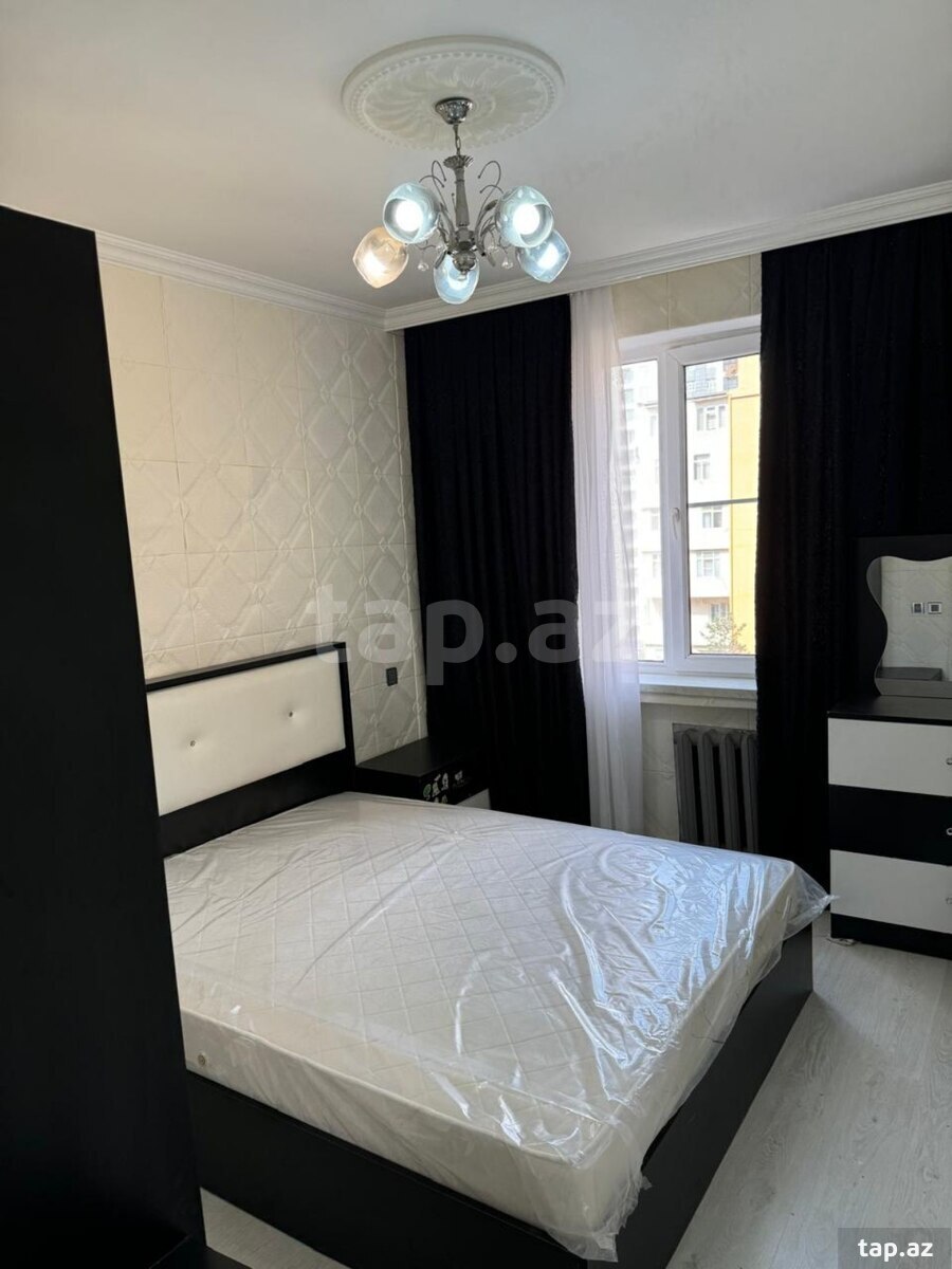 2-otaqlı mənzil kirayə verilir, H. Aslanov m., 60 m² (11)