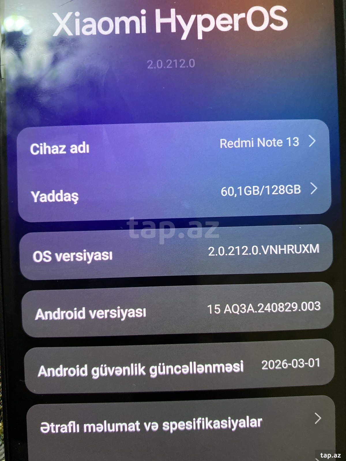 Xiaomi Redmi Note 13 5G Graphite black 128GB/6GB (2)
