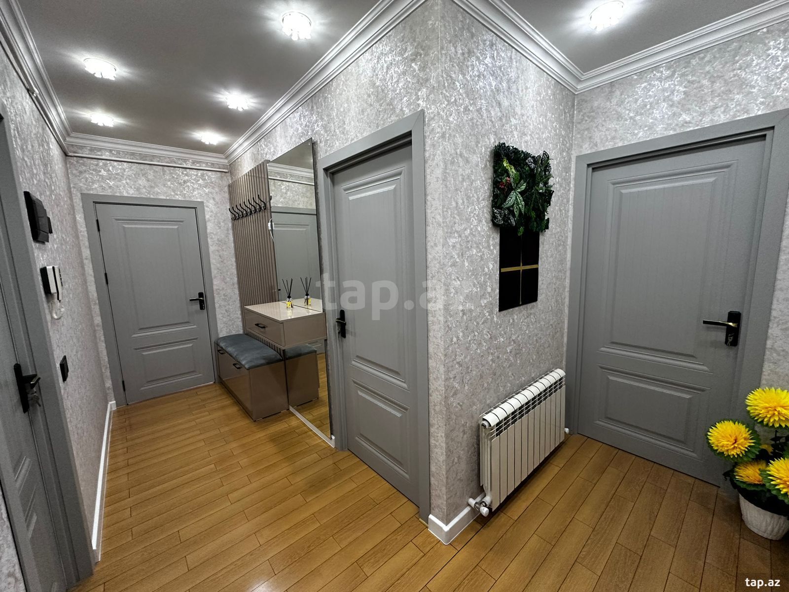 3-otaqlı mənzil, X.Dostluğu m., 65 m² (9)