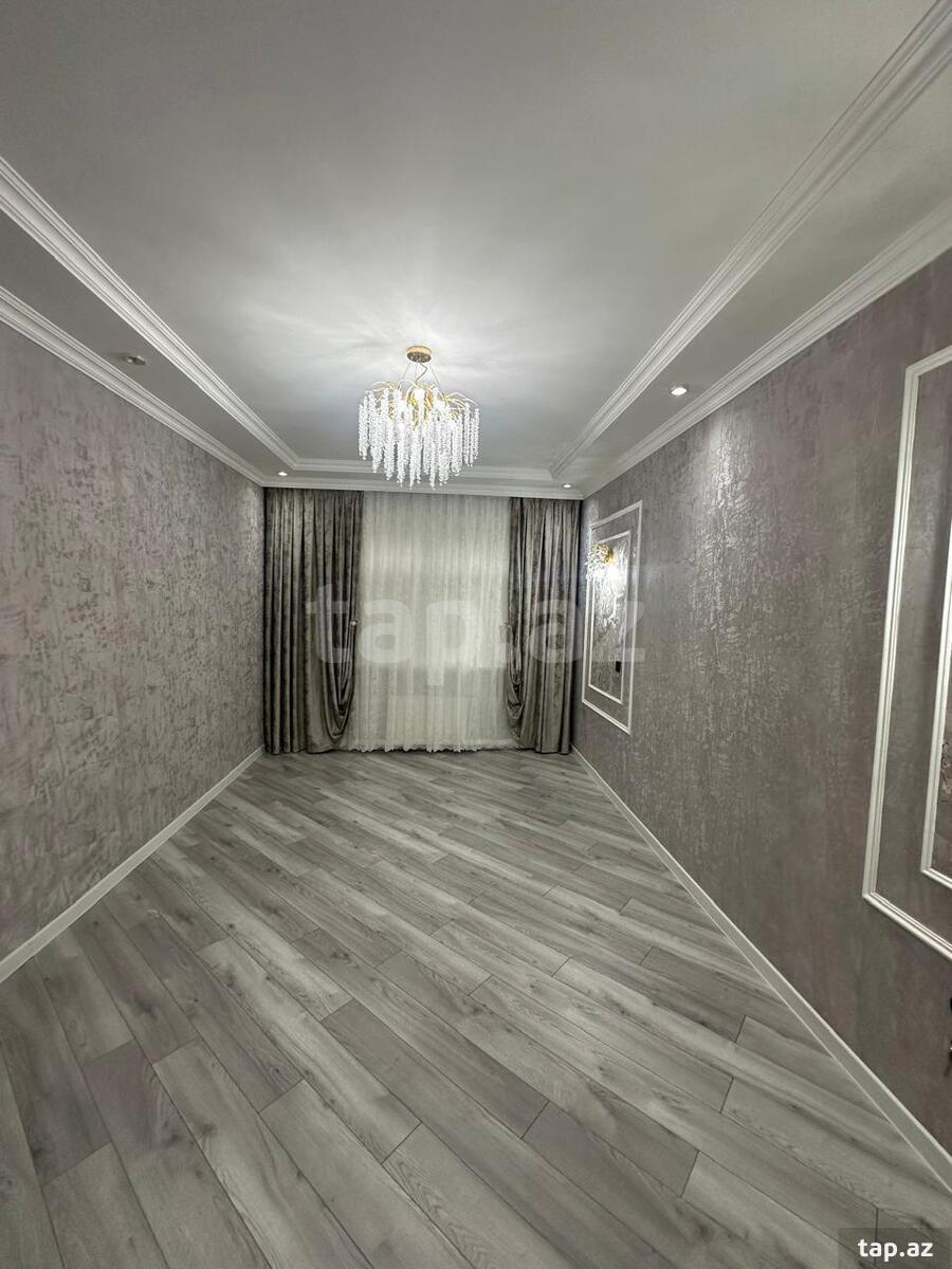 2-otaqlı mənzil, Memar Əcəmi m., 45 m²