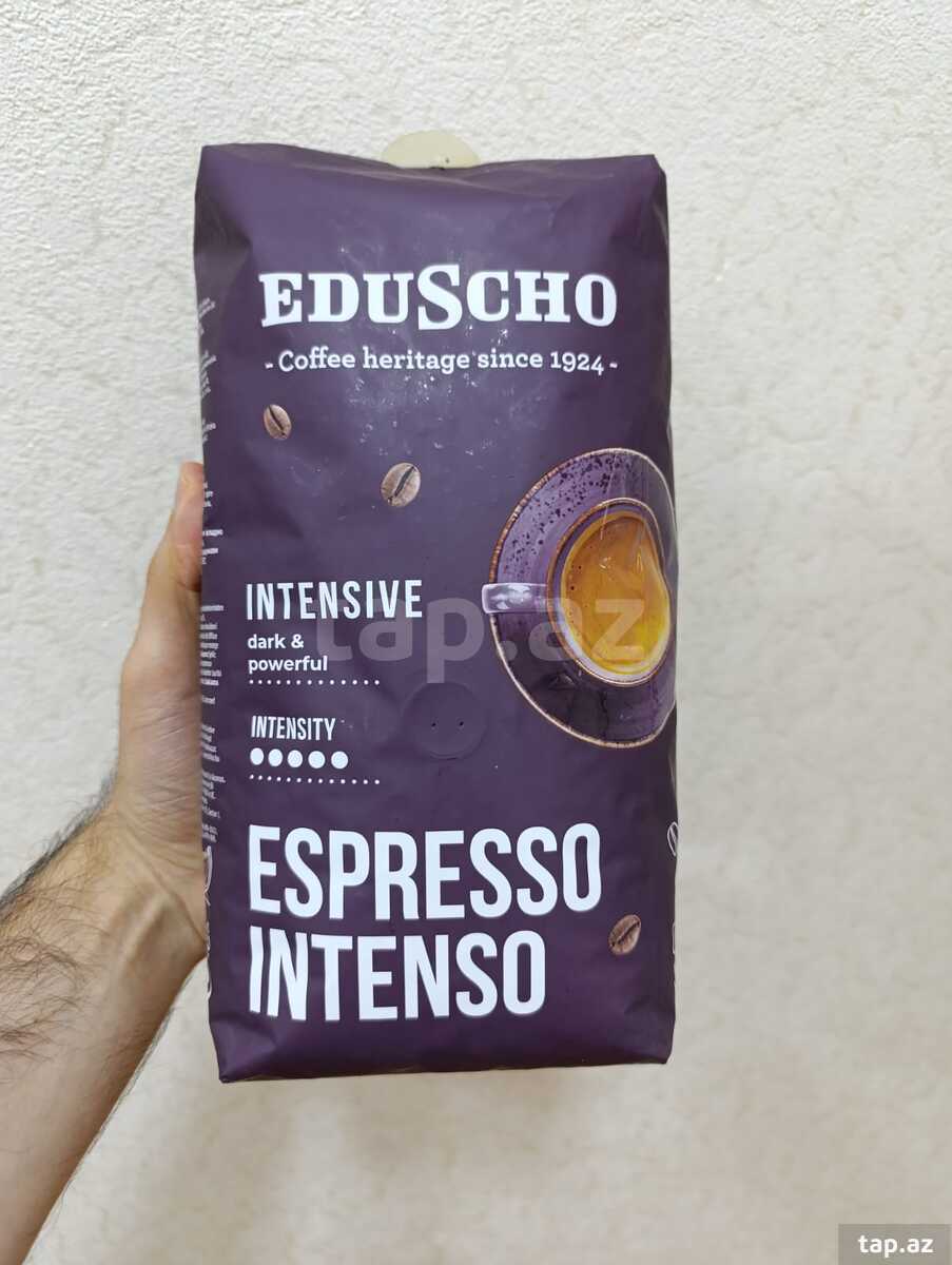 Qəhvə dənələri Eduscho Espresso Intenso