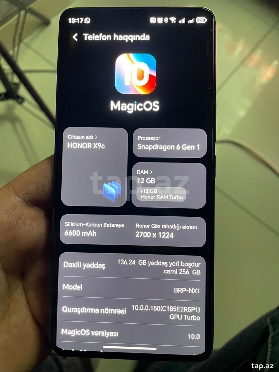 Honor X9c 5G Titanium Black 256GB/12GB (2)