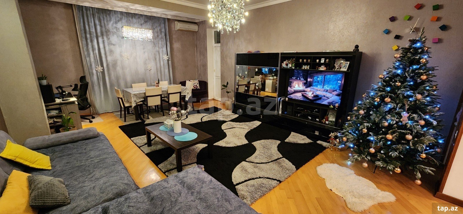 3-otaqlı yeni tikili, Aşıq Molla Cümə küç., 150 m² (2)