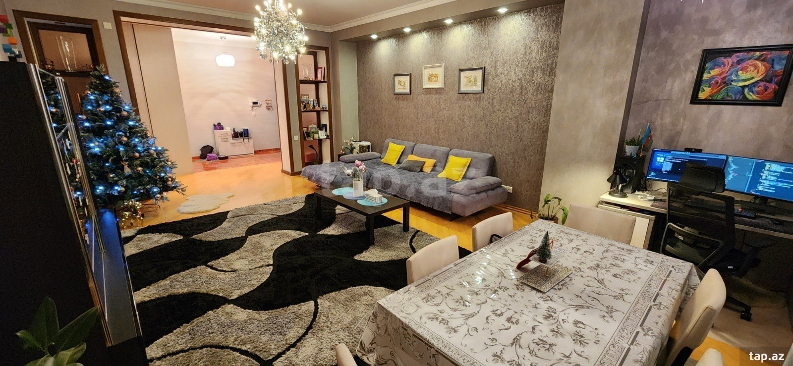 3-otaqlı yeni tikili, Aşıq Molla Cümə küç., 150 m² (6)
