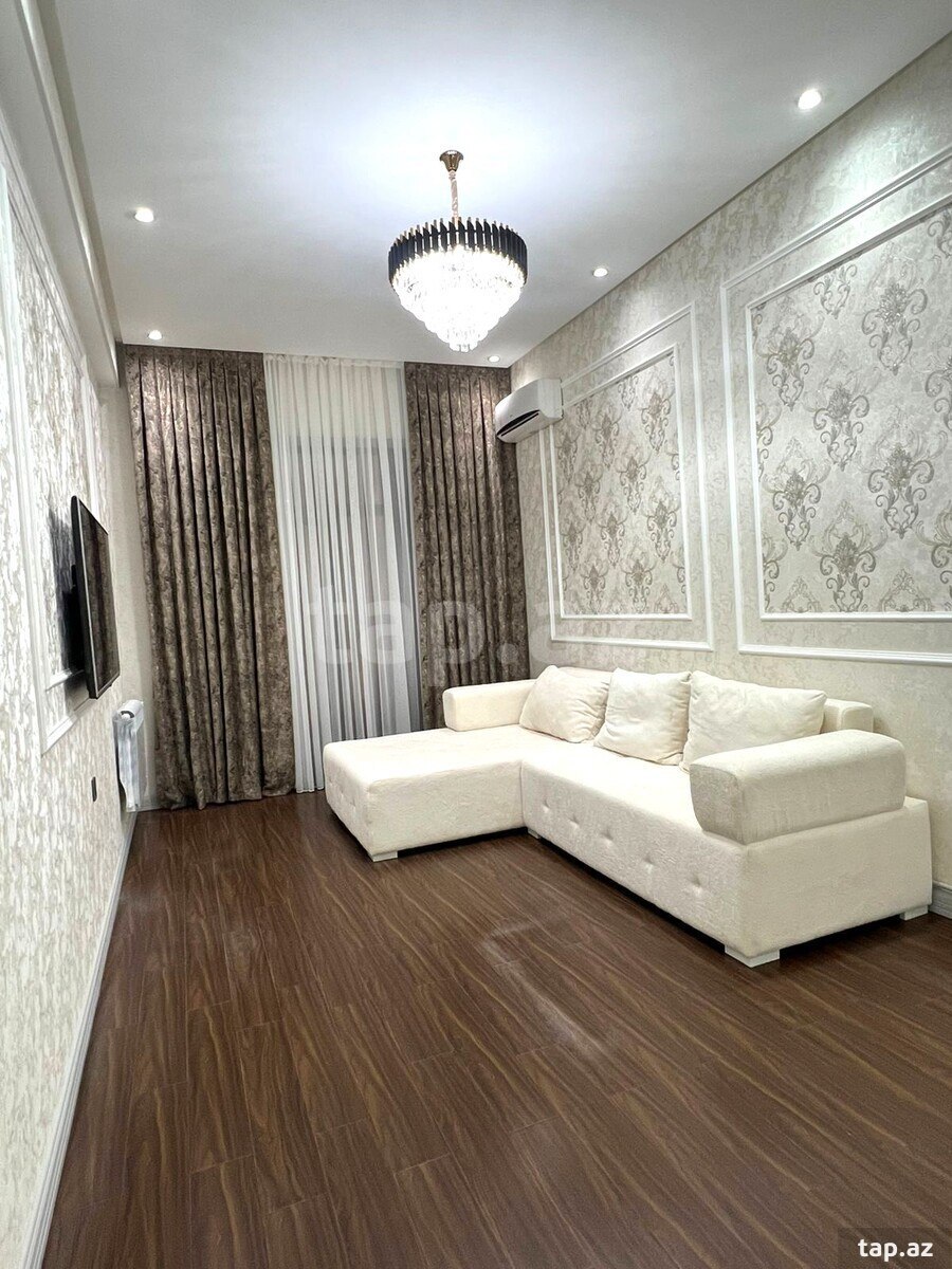 3-otaqlı yeni tikili kirayə verilir, 28 May m., 98 m²
