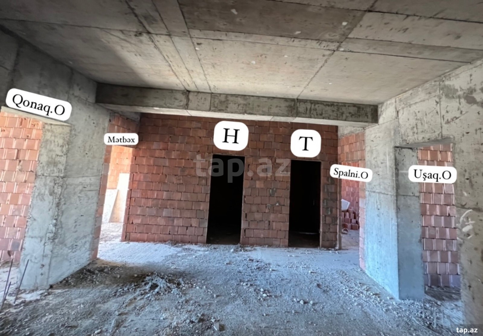 3-otaqlı yeni tikili, Hüseyn Cavid pr., 150 m² (12)