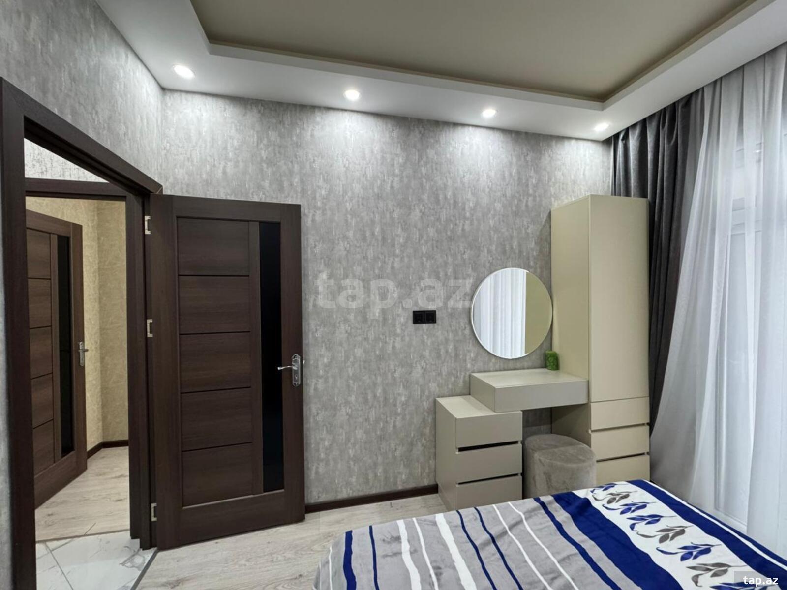 2-otaqlı yeni tikili kirayə verilir, Əhmədli qəs., 80 m² (11)