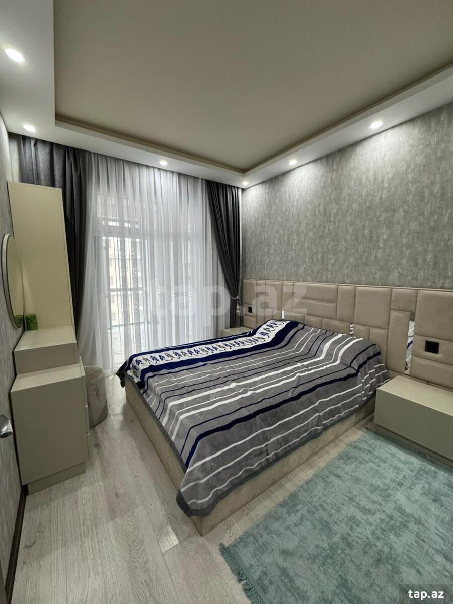 2-otaqlı yeni tikili kirayə verilir, Əhmədli qəs., 80 m² (13)