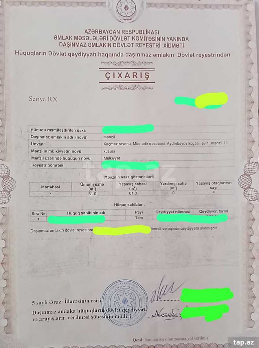 Həyət evi, Müqtədir qəs.