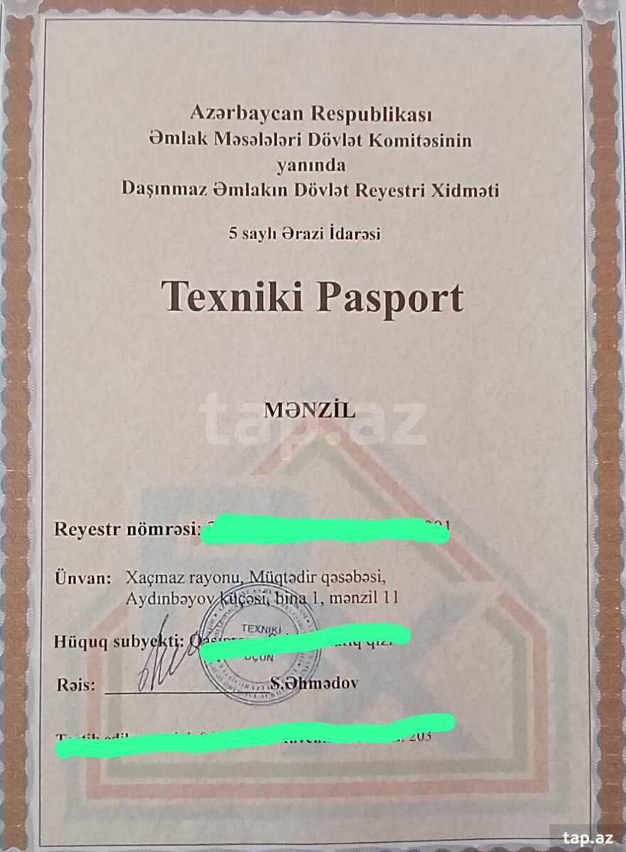 Həyət evi, Müqtədir qəs.