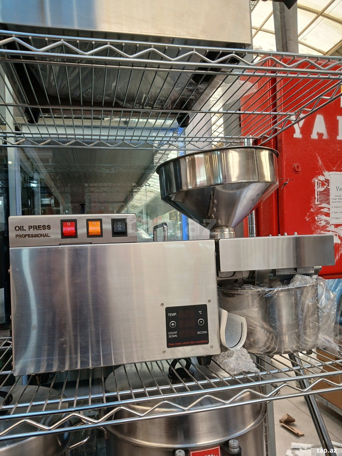 Yağ çəkən aparat