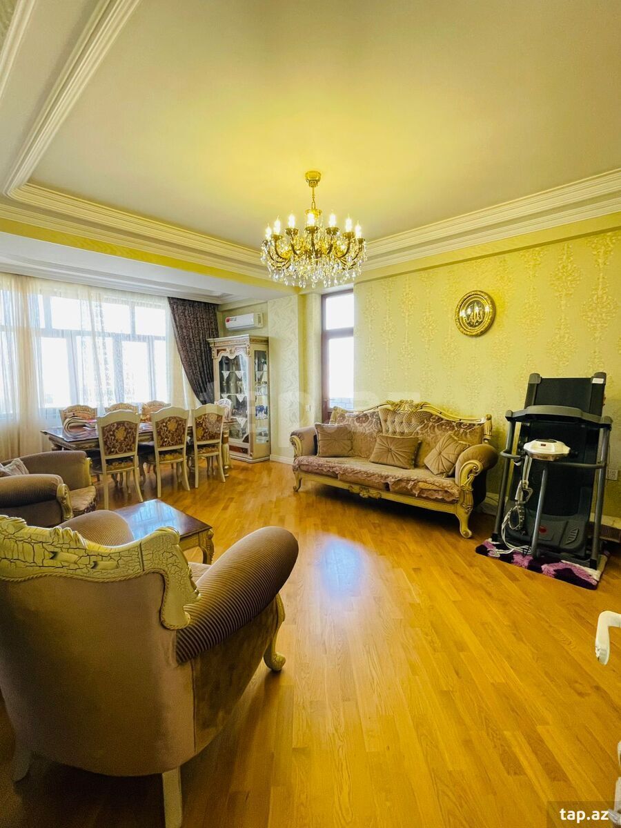 3-otaqlı yeni tikili kirayə verilir, M.Əcəmi m., 130 m² (18)