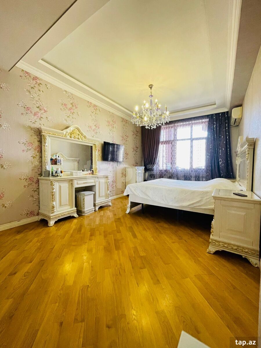 3-otaqlı yeni tikili kirayə verilir, M.Əcəmi m., 130 m² (8)