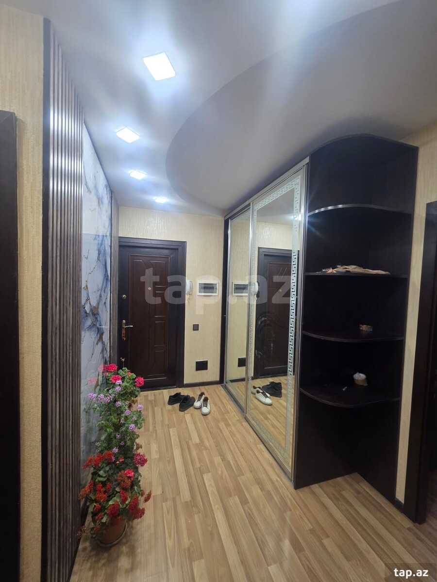 3-otaqlı mənzil, Nizami r., 85 m²