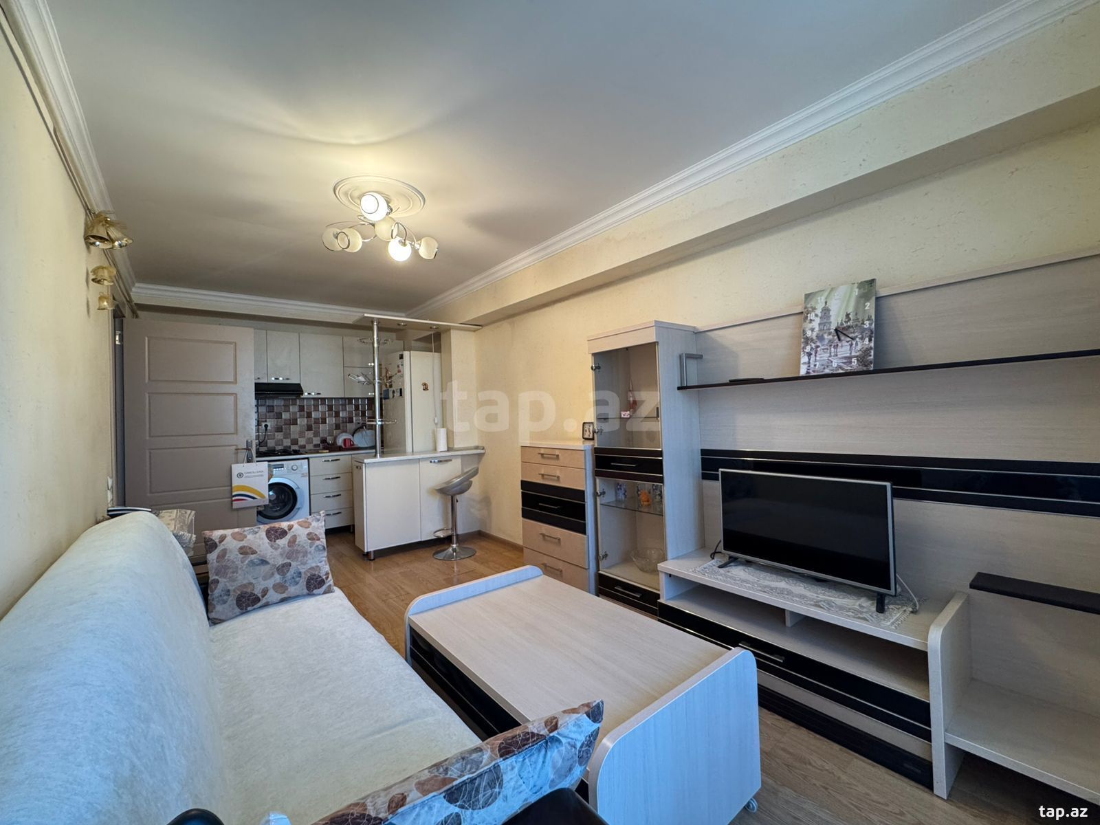 2-otaqlı mənzil kirayə verilir, Nərimanov r., 48 m²