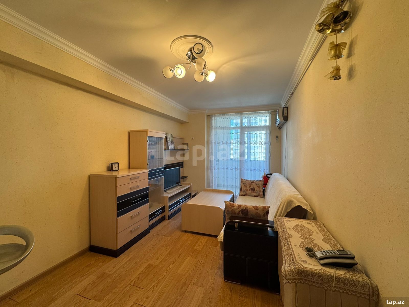 2-otaqlı mənzil kirayə verilir, Nərimanov r., 48 m² (2)