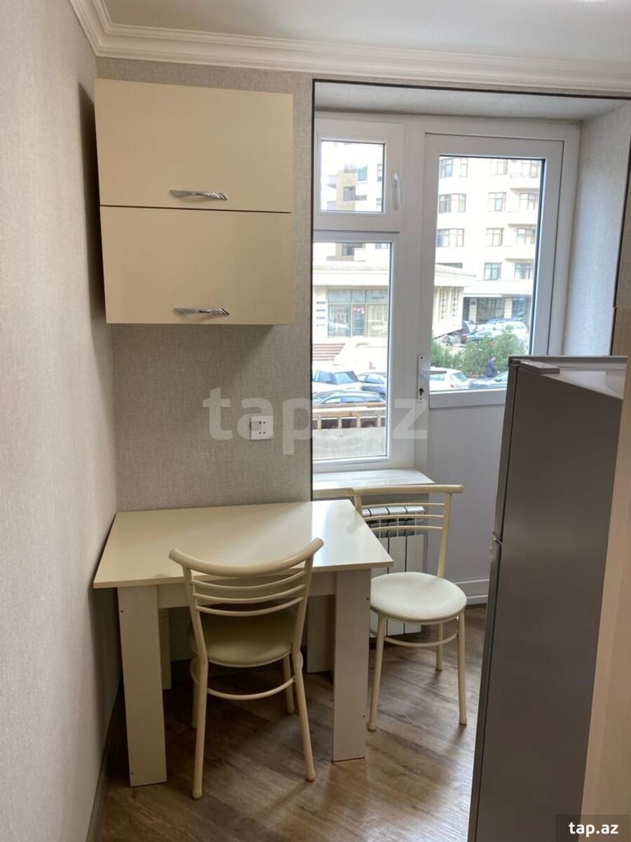 1-otaqlı mənzil kirayə verilir, Elmlər m., 35 m² (11)
