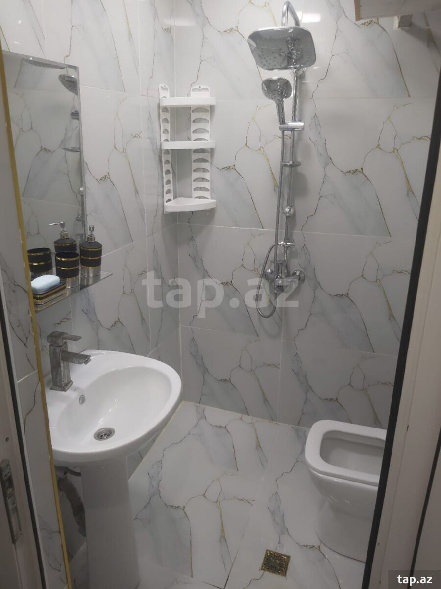 3-otaqlı mənzil kirayə verilir, Neftçilər m., 80 m² (13)