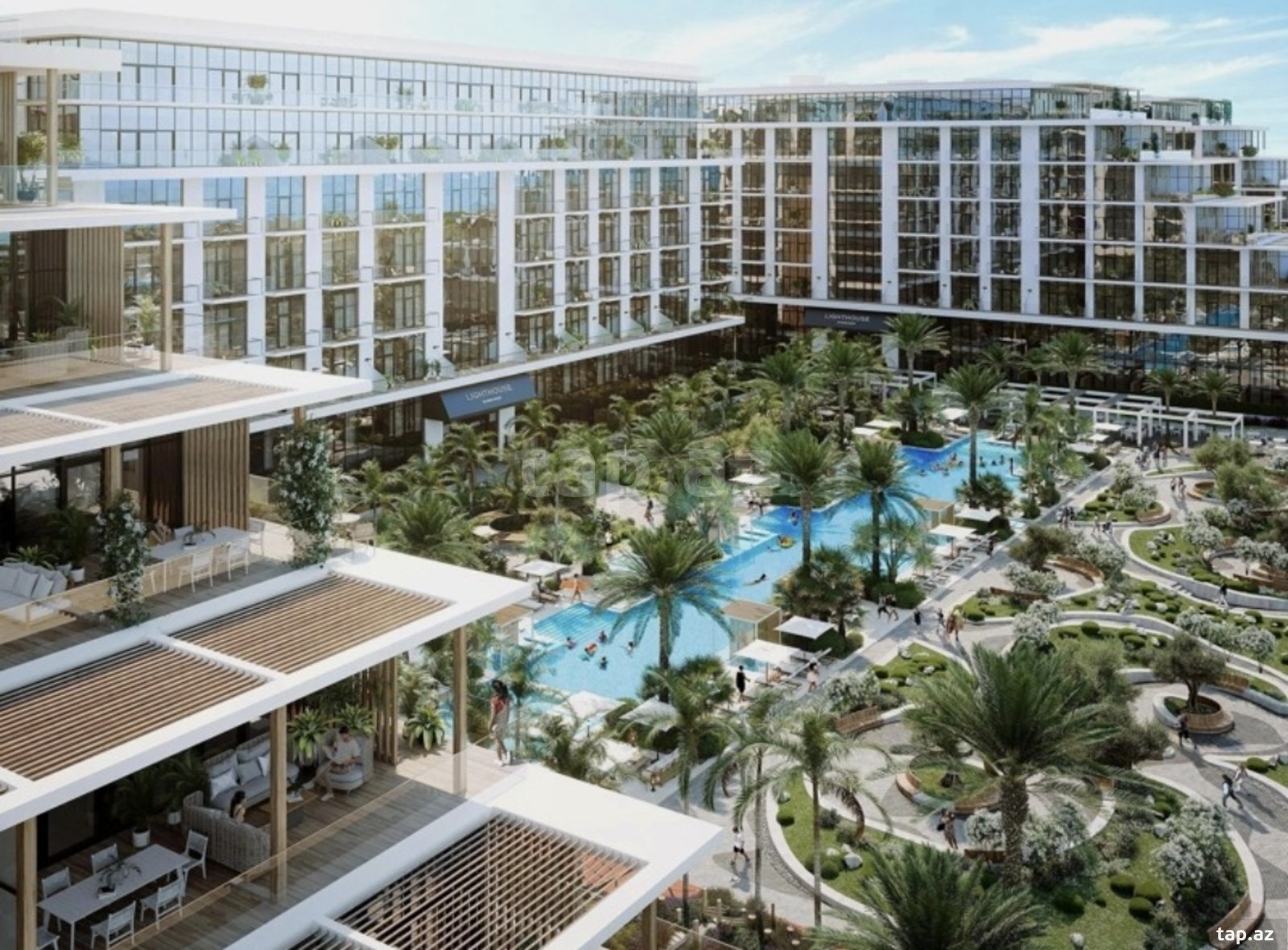 2-otaqlı yeni tikili, Nardaran qəs., 65 m² (2)