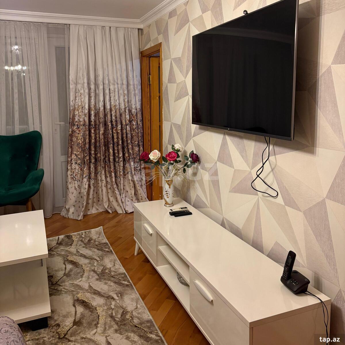 1-otaqlı mənzil, Tbilisi pr., 35 m²