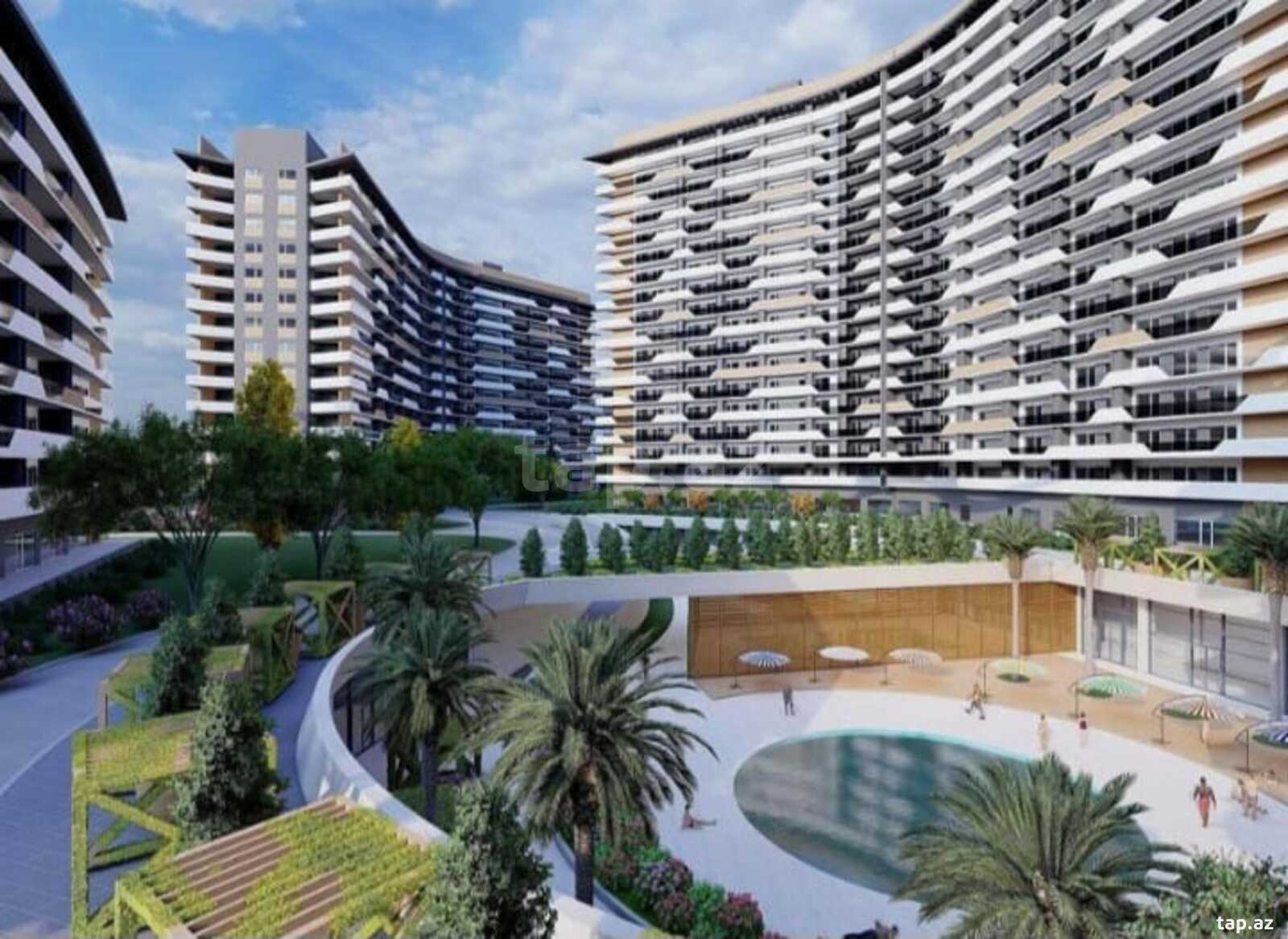 2-otaqlı yeni tikili, Həmdəm Ağayev küç., 73 m²