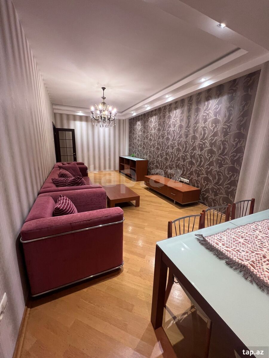 2-otaqlı yeni tikili kirayə verilir, Qara Qarayev m., 110 m² (2)