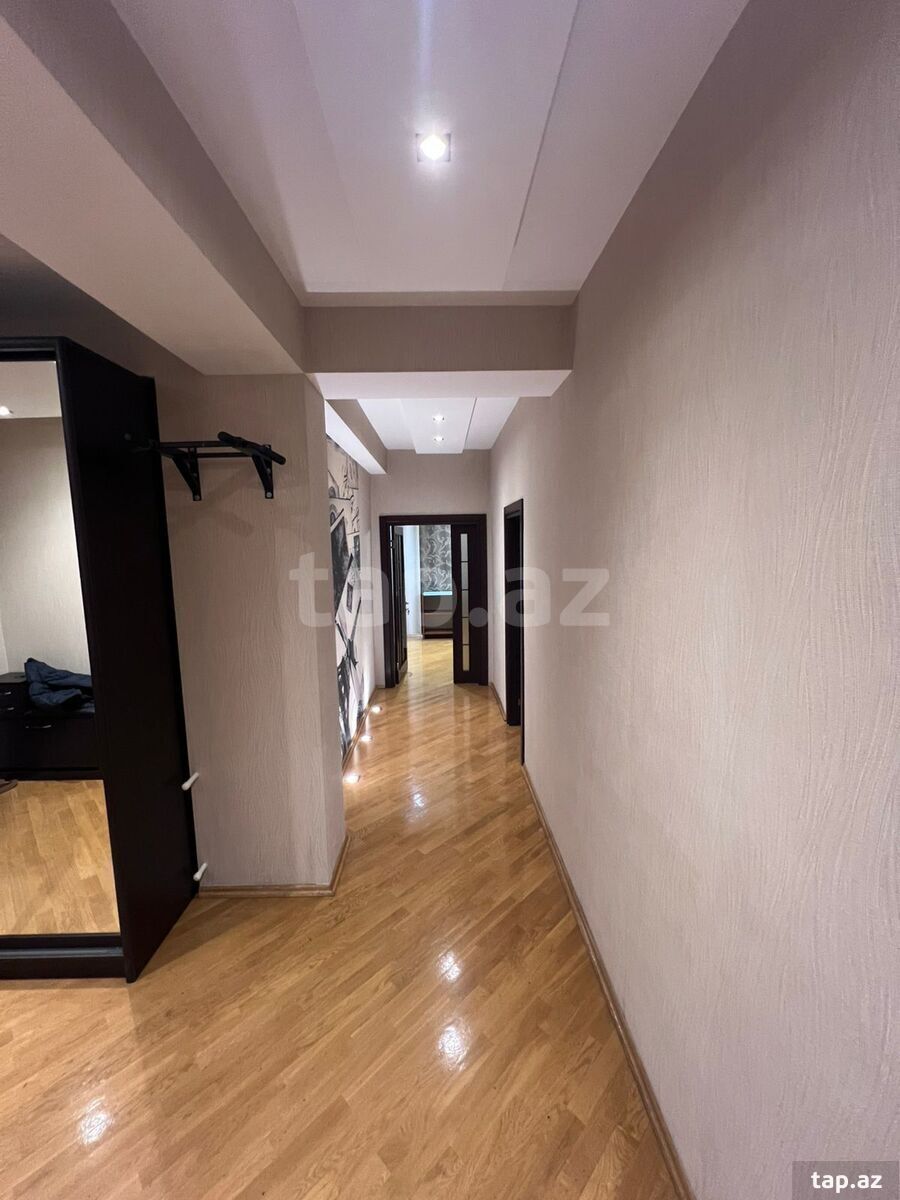 2-otaqlı yeni tikili kirayə verilir, Qara Qarayev m., 110 m² (8)