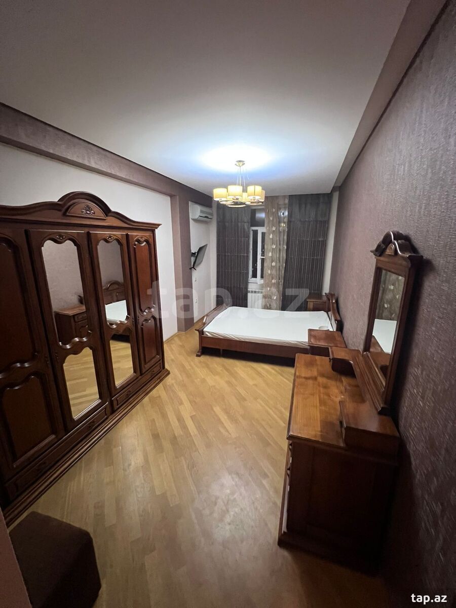 2-otaqlı yeni tikili kirayə verilir, Qara Qarayev m., 110 m² (3)