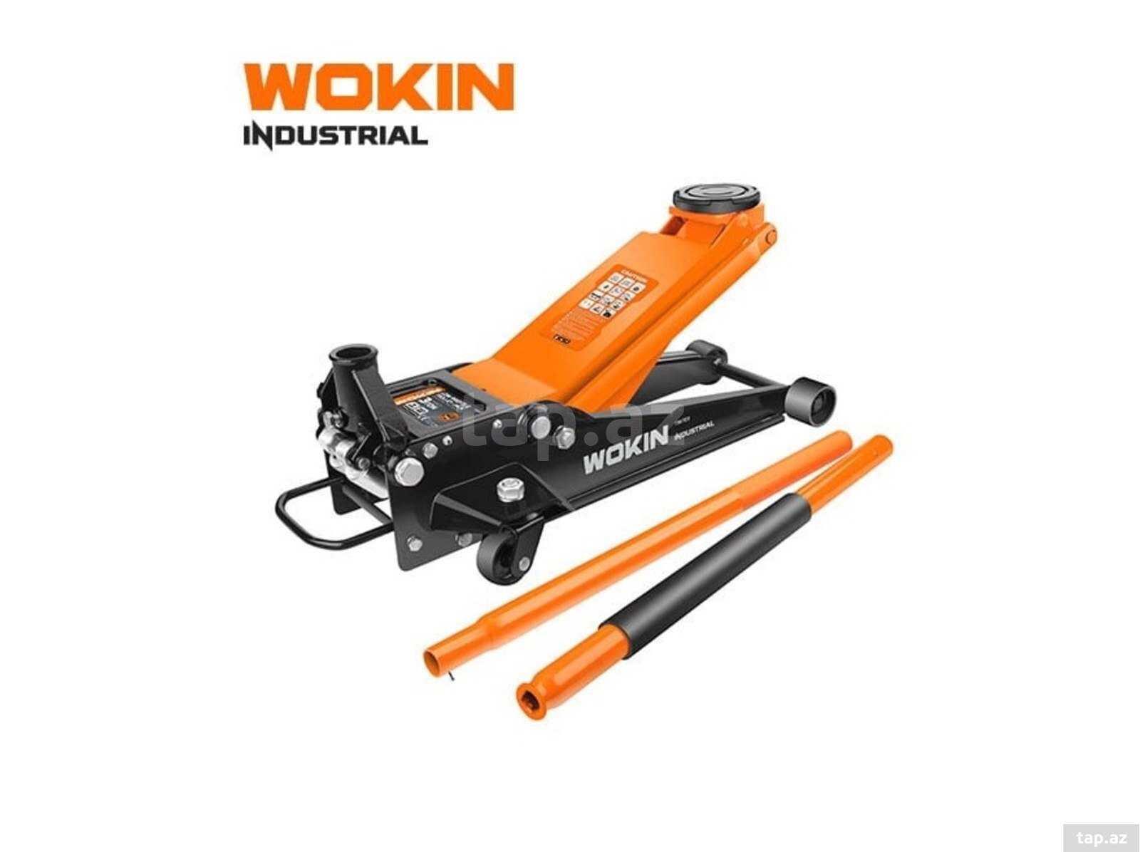 WOKIN sənaye tipli təkərli hidravlik domkrat 3 ton