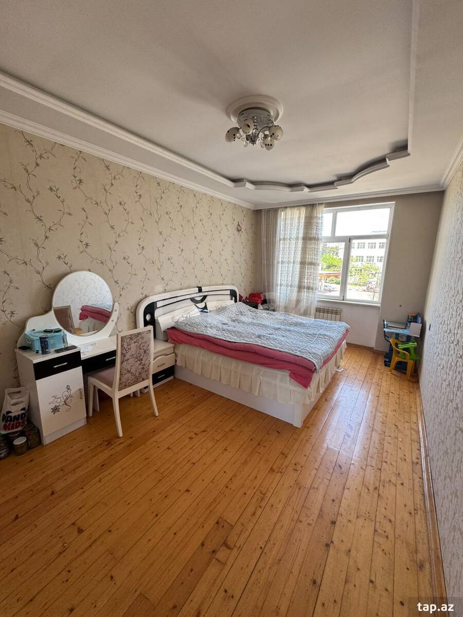 3-otaqlı yeni tikili, Həzi Aslanov m., 84 m² (3)