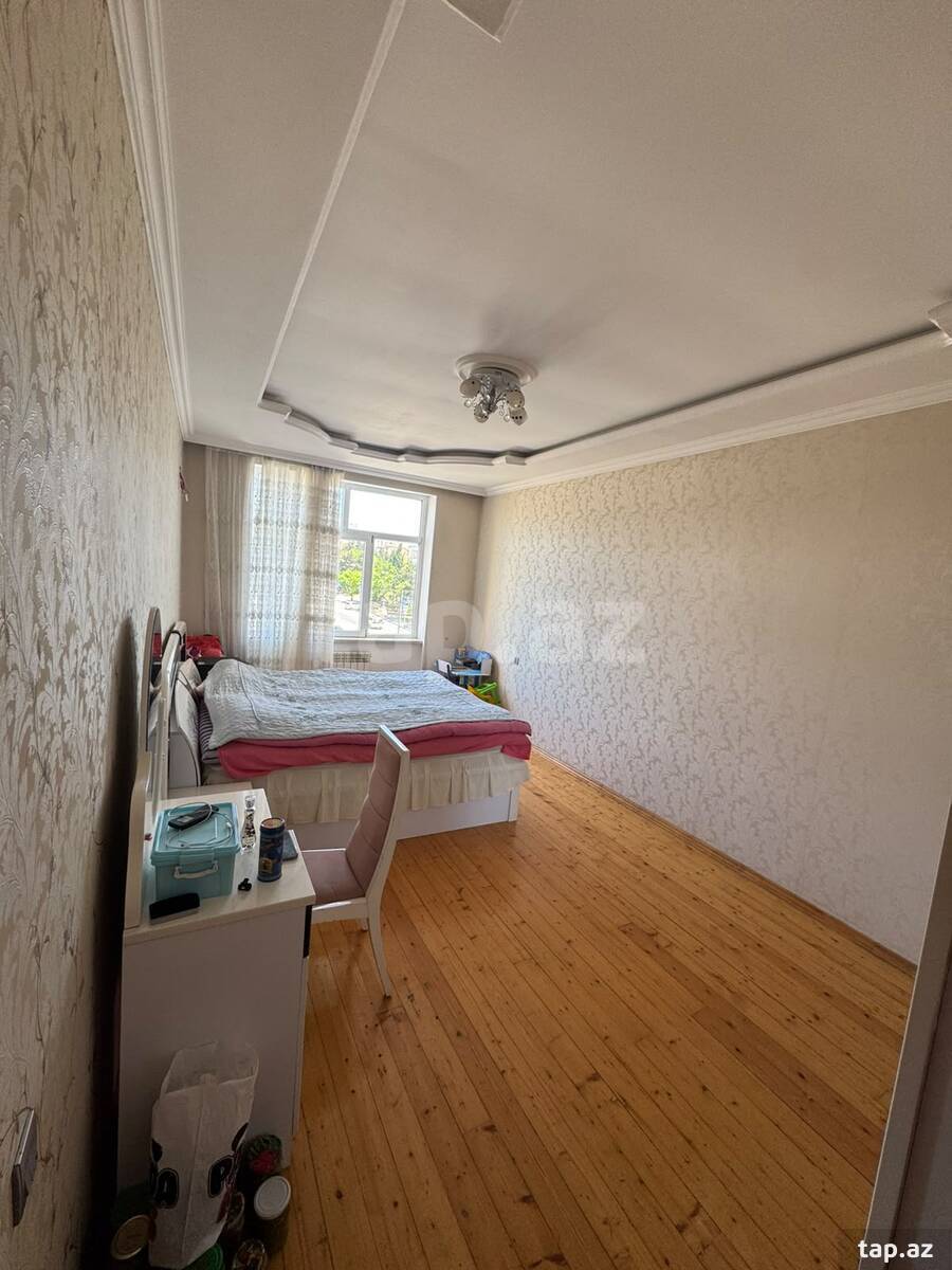 3-otaqlı yeni tikili, Həzi Aslanov m., 84 m² (4)