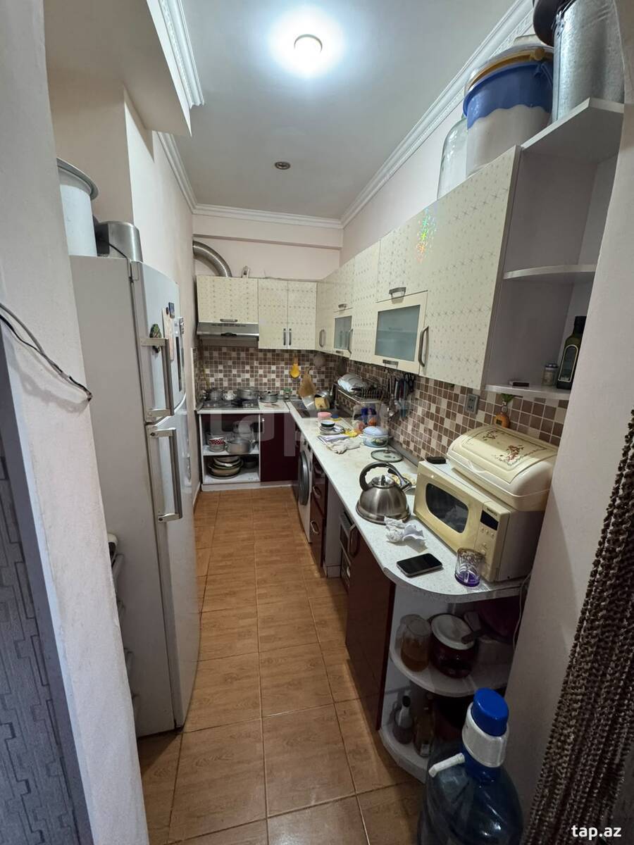 3-otaqlı yeni tikili, Həzi Aslanov m., 84 m² (7)