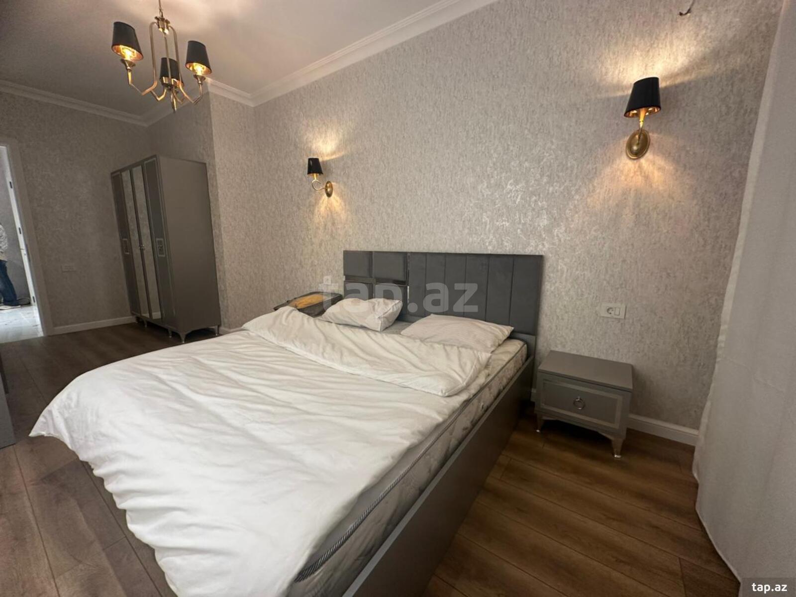 2-otaqlı yeni tikili kirayə verilir, Gəncə pr., 65 m² (2)