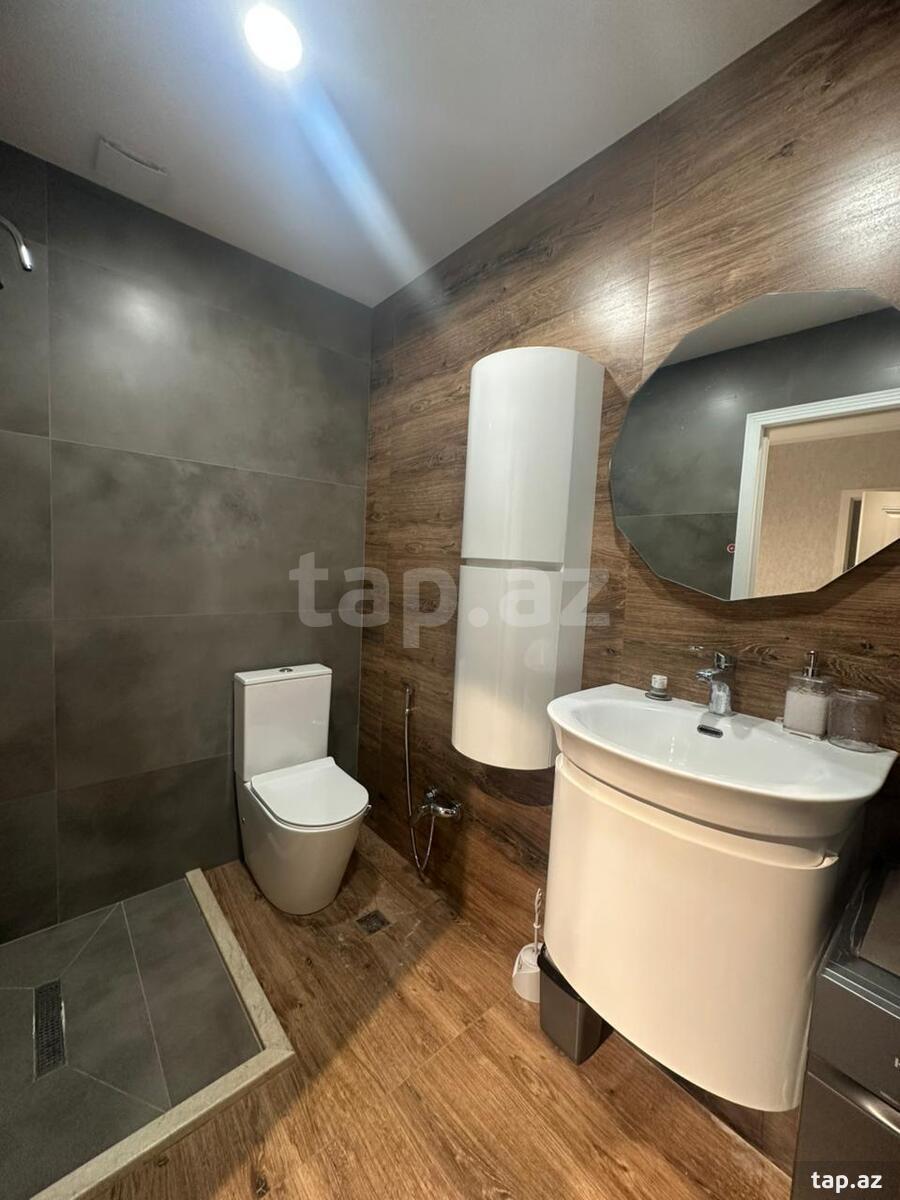 2-otaqlı yeni tikili kirayə verilir, Gəncə pr., 65 m² (4)