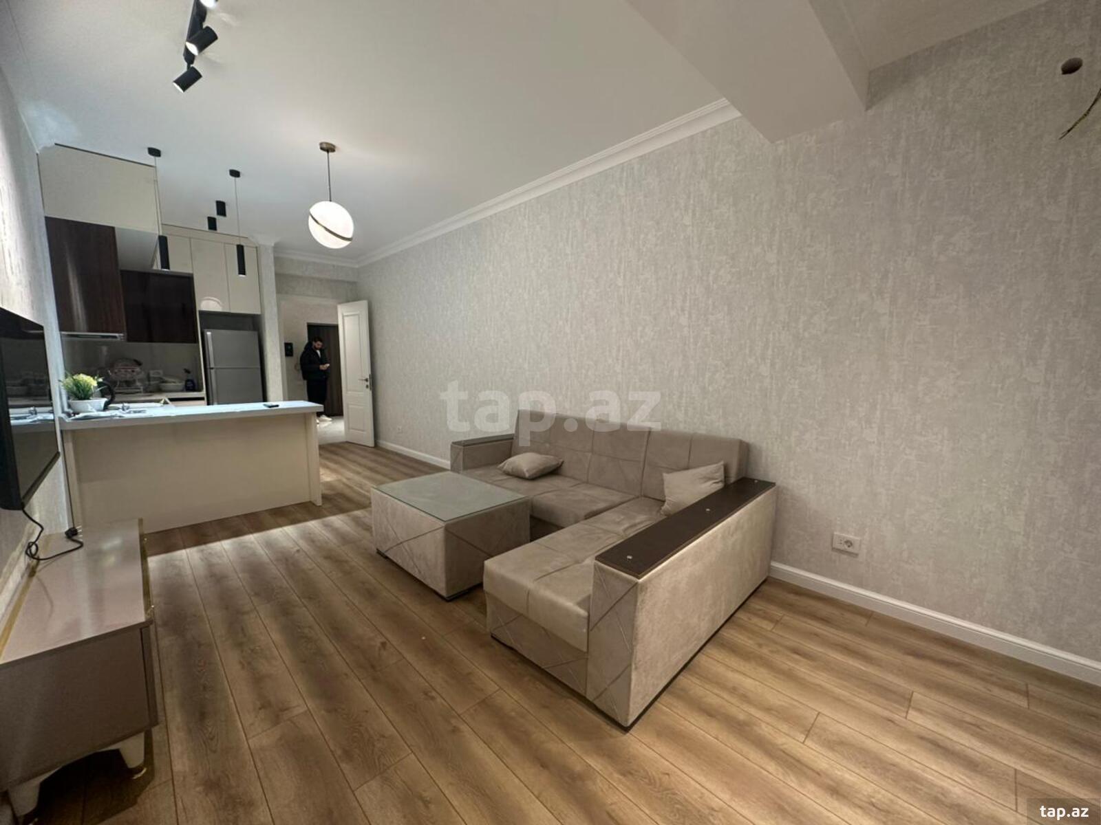 2-otaqlı yeni tikili kirayə verilir, Gəncə pr., 65 m² (3)