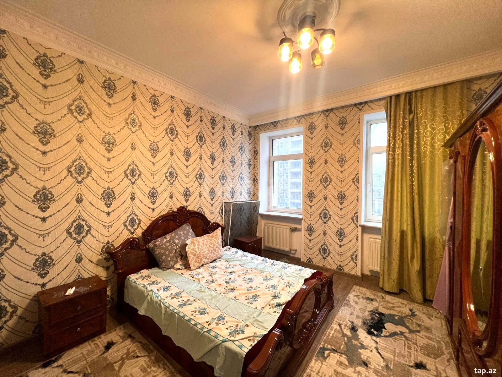 2-otaqlı yeni tikili kirayə verilir, Gənclik m., 93 m² (5)