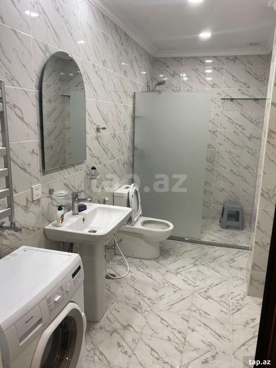2-otaqlı yeni tikili kirayə verilir, Yasamal r., 55 m² (16)