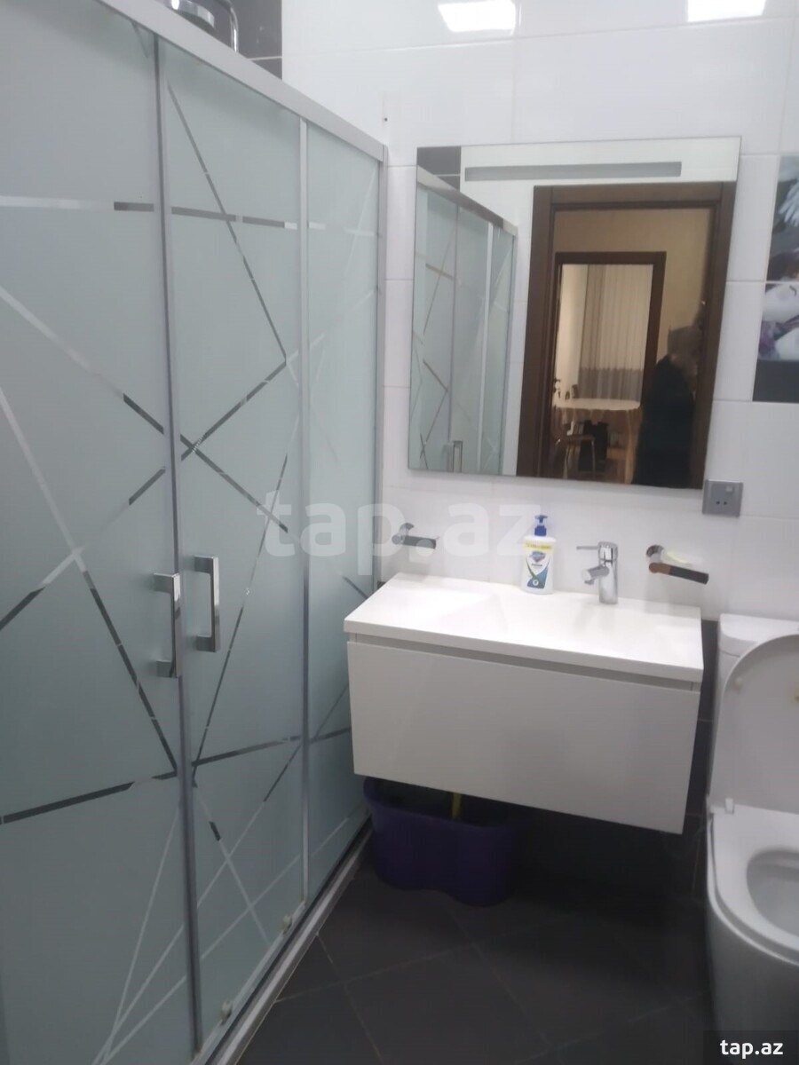 3-otaqlı yeni tikili kirayə verilir, Əbdülvəhab Salamzadə Küç., 120 m² (9)