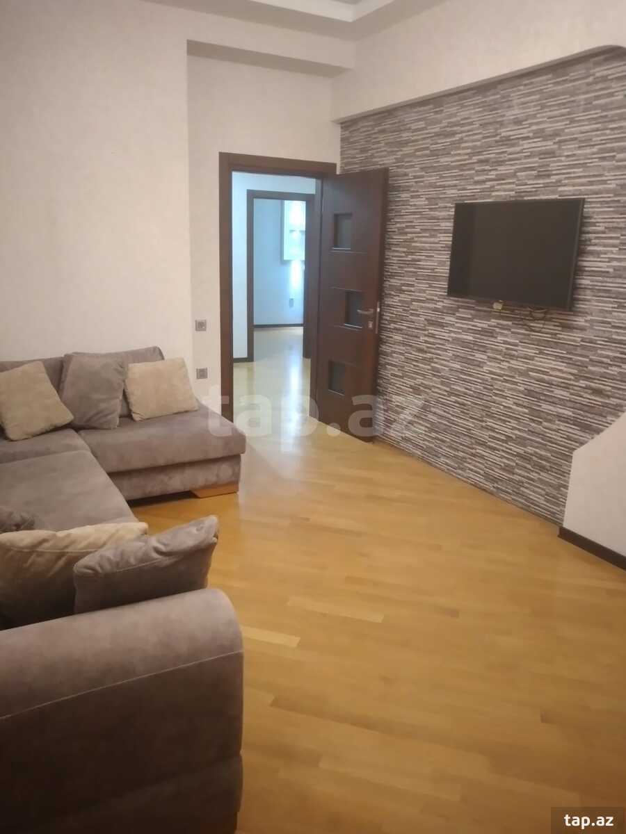 3-otaqlı yeni tikili kirayə verilir, Əbdülvəhab Salamzadə Küç., 120 m² (2)