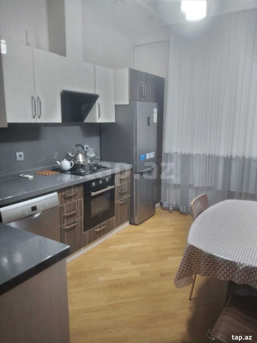 3-otaqlı yeni tikili kirayə verilir, Əbdülvəhab Salamzadə Küç., 120 m² (6)