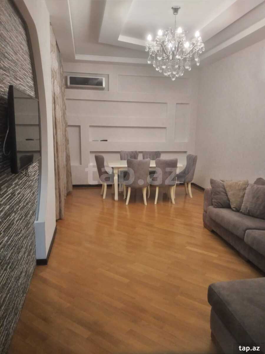3-otaqlı yeni tikili kirayə verilir, Əbdülvəhab Salamzadə Küç., 120 m²